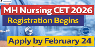 Maharashtra Nursing CET 2026 Registration Begins for UG and Diploma Courses; Apply by February 24 @cetcell.mahacet.org